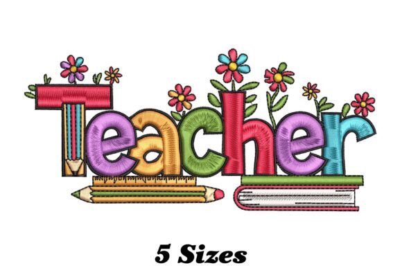 Charming Embroidery for Future Teachers