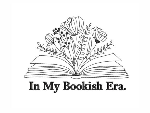 Charming In My Bookish Era Embroidery
