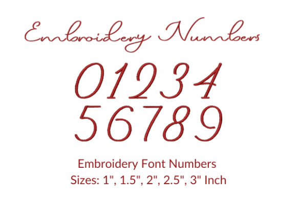 Explore Suite Font Numbers for Craft Fair Success