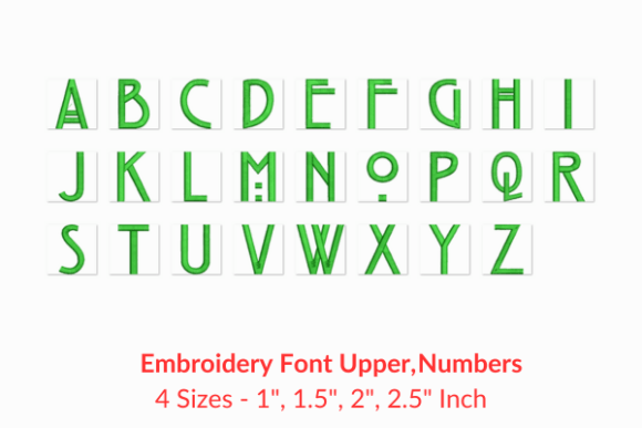 Hill House Fonts for Seasonal Embroidery
