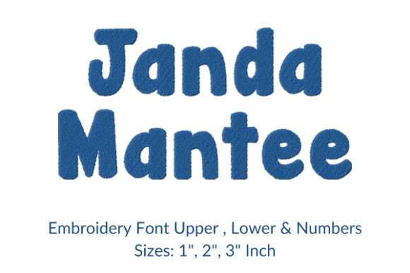 Janda Mantee Fonts Embroidery Design Review