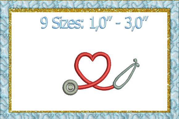 Mini Stethoscope Embroidery: A Must-Have Design