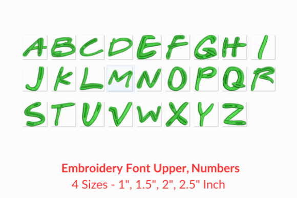 Review: Friends Fonts Embroidery Design for Holidays