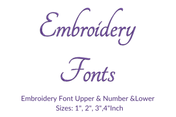 Tangerine Font: A Charming Addition to Your Embroidery