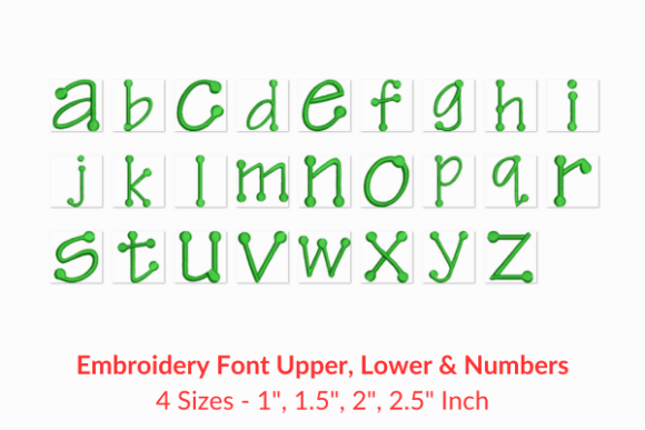 Tinker Toy Font: A Charming Addition to Your Embroidery