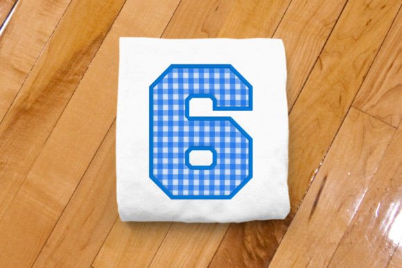Varsity Number 6 Applique Embroidery Review